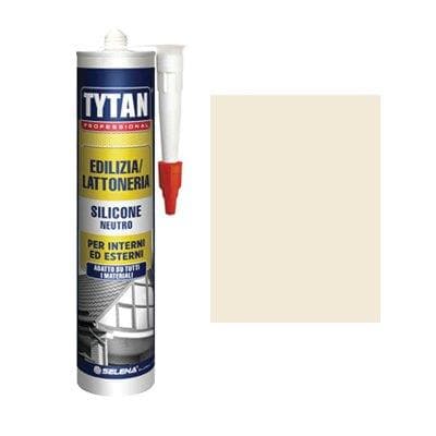 Silicone Neutro Tytan Avorio Ral 1013 300 ml 2 Pezzi - 2