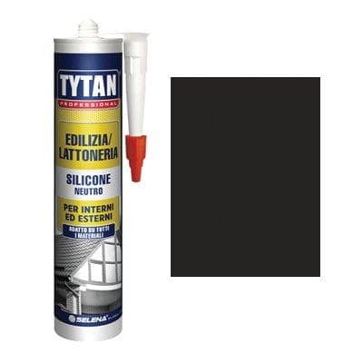 Silicone Neutro Tytan Nero 300 ml 2 Pezzi - 2