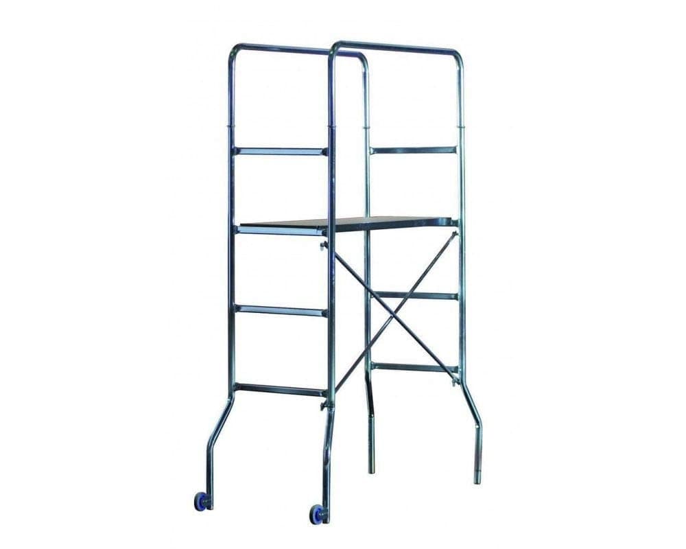 Trabattello Trio in Acciaio Zincato 130 CMX60X188H. Peso 20 kg Marchetti - 2