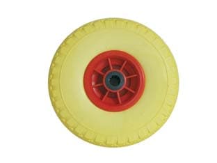 Ruota per Carrello Pu Piena 260 mm Cerchio in Plastica Ø 260 mm Cod 233538 - 2