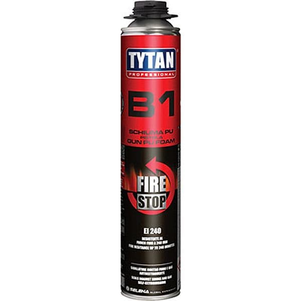 Schiuma Poliuretanica Antifuoco Tytan Pistola Ei 240 ml 750 - 2