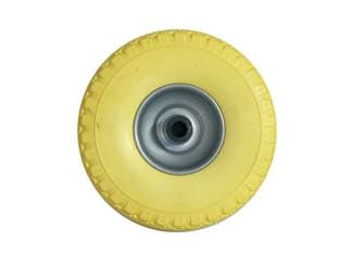 Ruota per Carrello Pu Piena 260 mm Cerchio in Acciaio Verniciato Ø 260 mm - 2