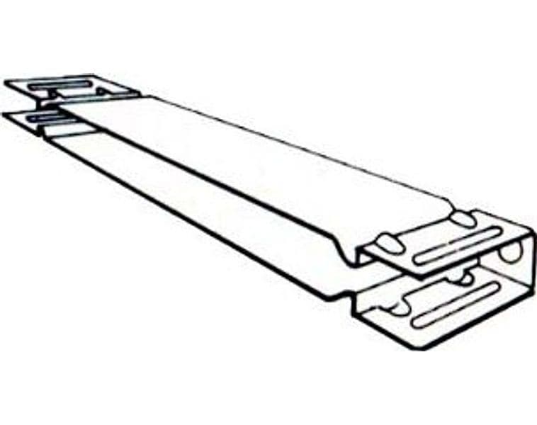 Traversino per Scaffale a Gancio 600 mm Prometal 2 Pezzi - 2