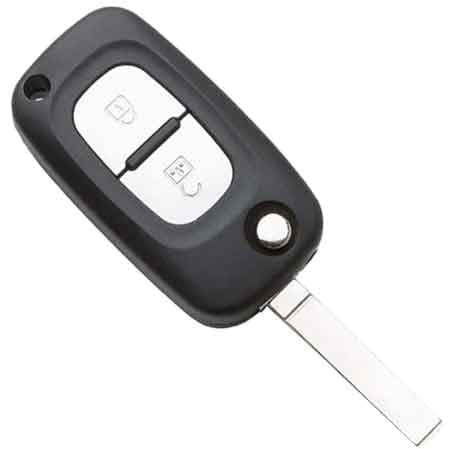 Guscio per Chiave Auto Renault VA2ERS2 2 Bottoni - 2