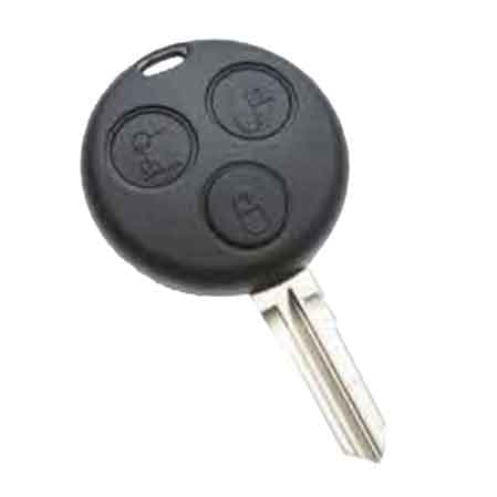 Guscio per Chiave Auto Smart YM23RS8 3 Bottoni - 2