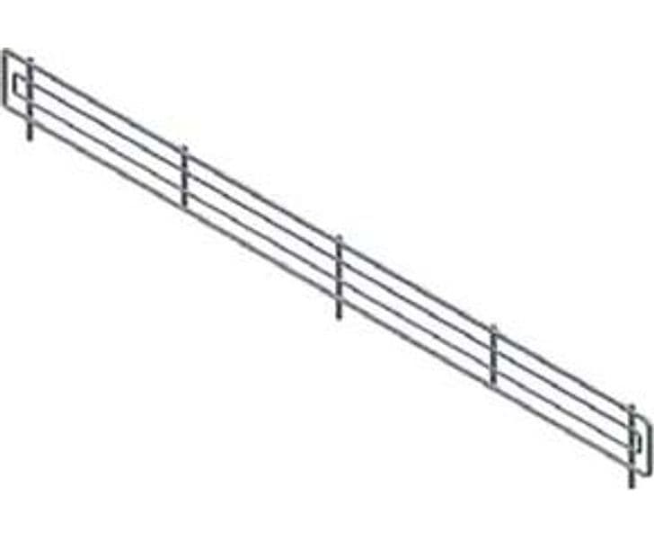 Frontalino in Filo Cromato 1330 mm L.X80 H - 2