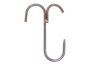 Gancio Inox per Prosciutto Ø 6 mm MMX160 10 Pezzi - 2