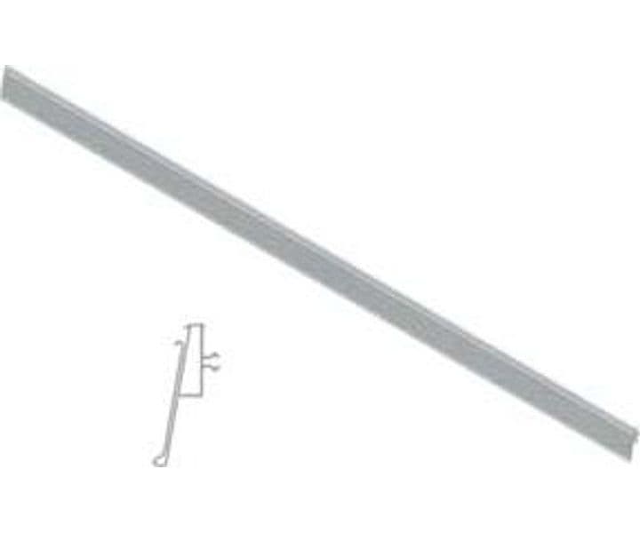 Portaprezzo PVC H40 Basculante per Ripiano Lamiera 40 mm H.X665 l - 2