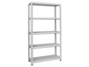 Scaffali in Kit 5 Ripiani Grigio Angolari Interi 5 Ripiani 80 CMX40X200H - 2