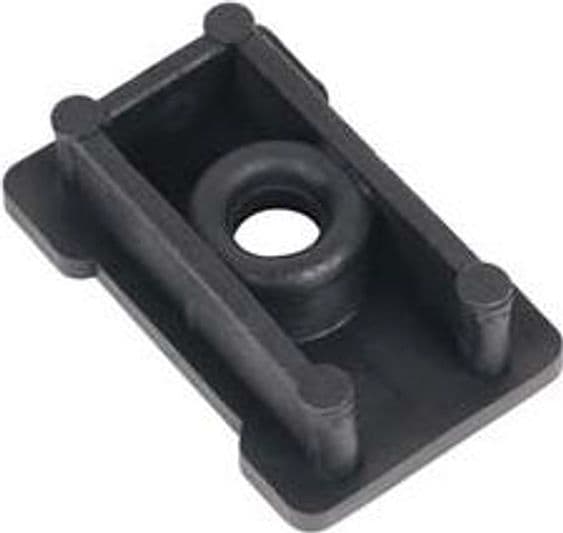 Piedino per Montante Scaffale a Gancio 46 MMX27 Prometal 10 Pezzi - 2