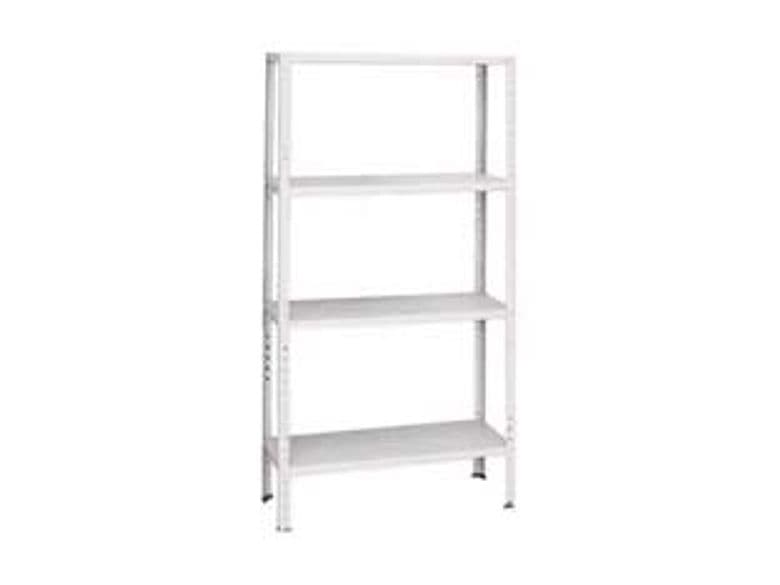 Scaffale in Kit 4 Ripiani Bianco 4 Ripiani 80 CMX30X151H. Prometal - 2