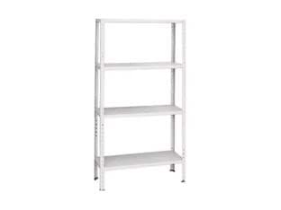 Scaffale in Kit 4 Ripiani Bianco 4 Ripiani 80 CMX30X151H. Prometal - 2