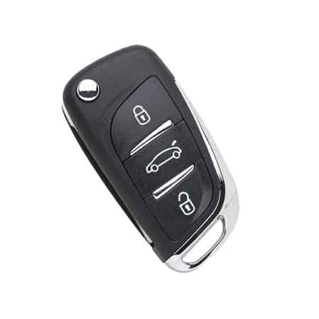 Radiocomando per Auto Fiat Citroen Lancia Peugeot VAR16 3 Bottoni Silca - 2