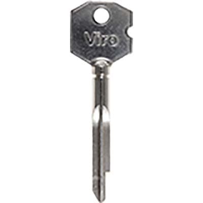 Chiave a Croce Viro 047 Originale Ottone Nichelato 2 Pezzi - 2