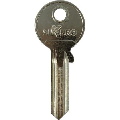 Chiave Piatta Ilsa BK007 Originale Ottone Nichelato 20 Pezzi - 2