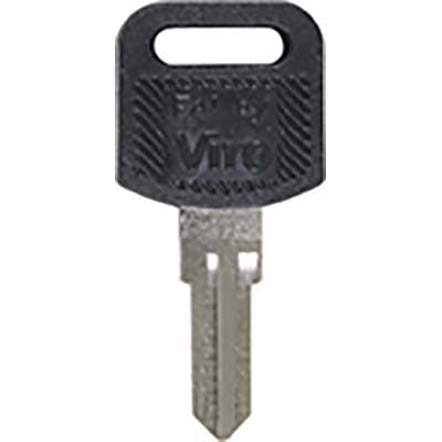 Chiave Piatta Viro 1046A Originale Ottone Nichelato 25 Pezzi - 2