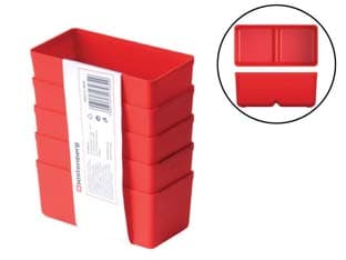 Vaschetta Portaminuteria Unite Set Pezzi 5 KBS115 110 MMX55X55H. 1 - 2