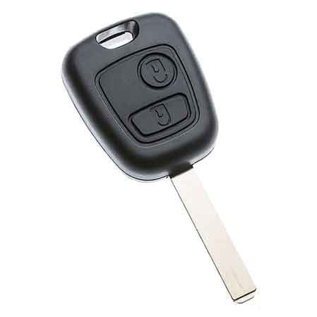 Radiocomando per Auto Citroen Peugeot Toyota VA2R27 2 Bottoni Silca - 2