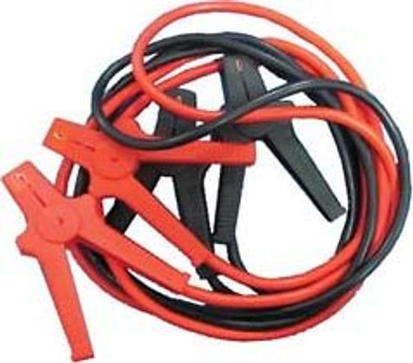 Cavi Collegamento Batteria Auto Pinze Rivestite 3,5 M, 350A, Cavo Interno - 2