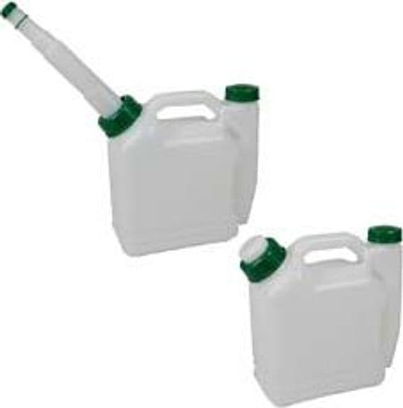 Tanica Doppia per Benzina Olio 1 l + 0,05 1 l + 0,05 l Excel - 2
