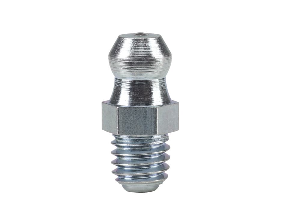 Testina per Ingrassatore Conico H1 Dritto 180 ° m 6X1 Pressol 10 Pezzi - 2