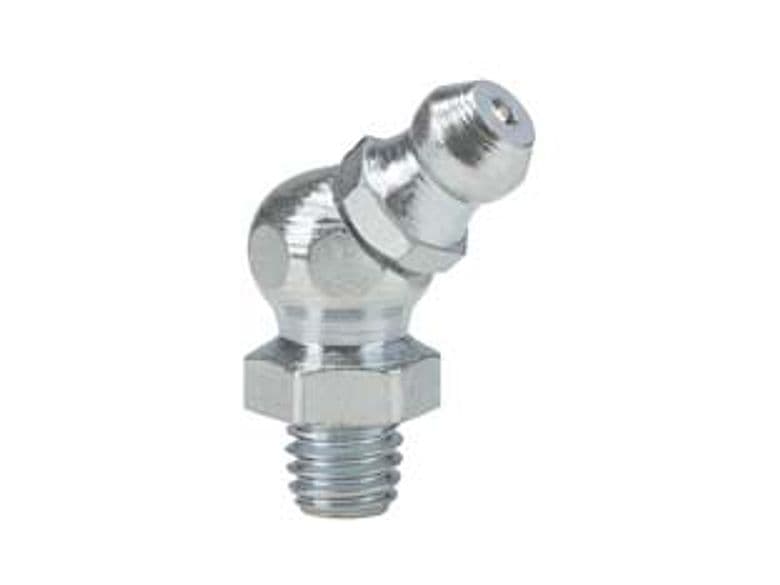 Testina per Ingrassatore Conico H2 45 ° Maschio g 3/8 Pressol 10 Pezzi - 2