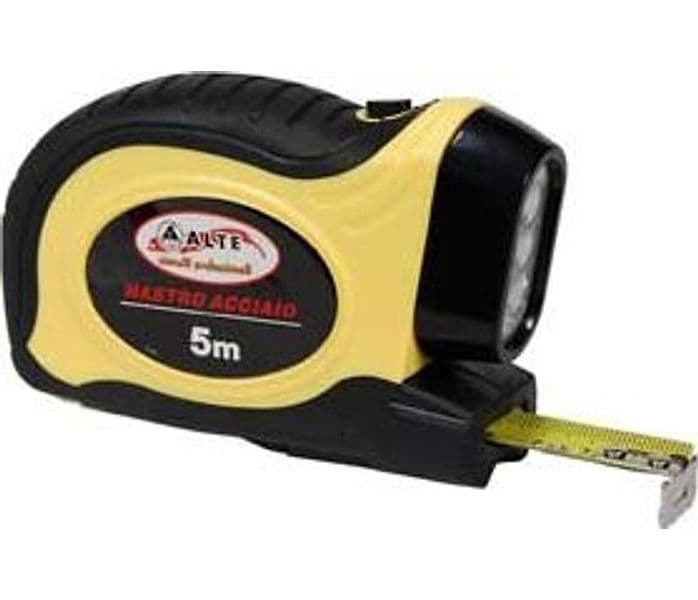 Flessometro Sole con Luce a LED 5 m Nastro 19 Mmh. Alte 6 Blister - 2