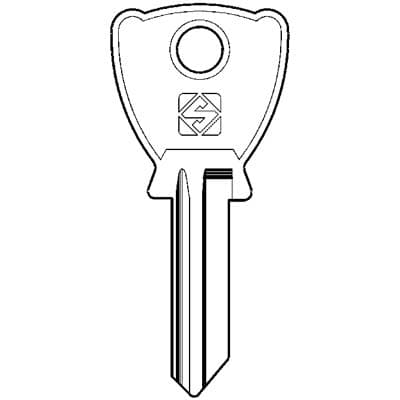 Chiave Piatta Beta BE3 Silca Ottone Nichelato 20 Pezzi - 2