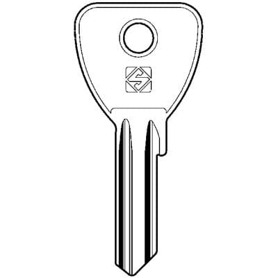 Chiave Piatta Omec OC5 Silca Ottone Nichelato 10 Pezzi - 2