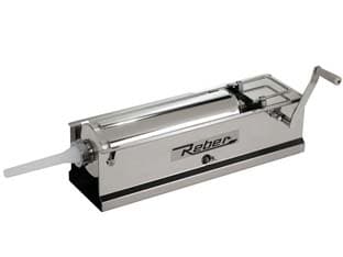 Insaccatrice con Cilindro Inox a 2 Velocita' Capacità di 8 kg (8961N) Reber - 2