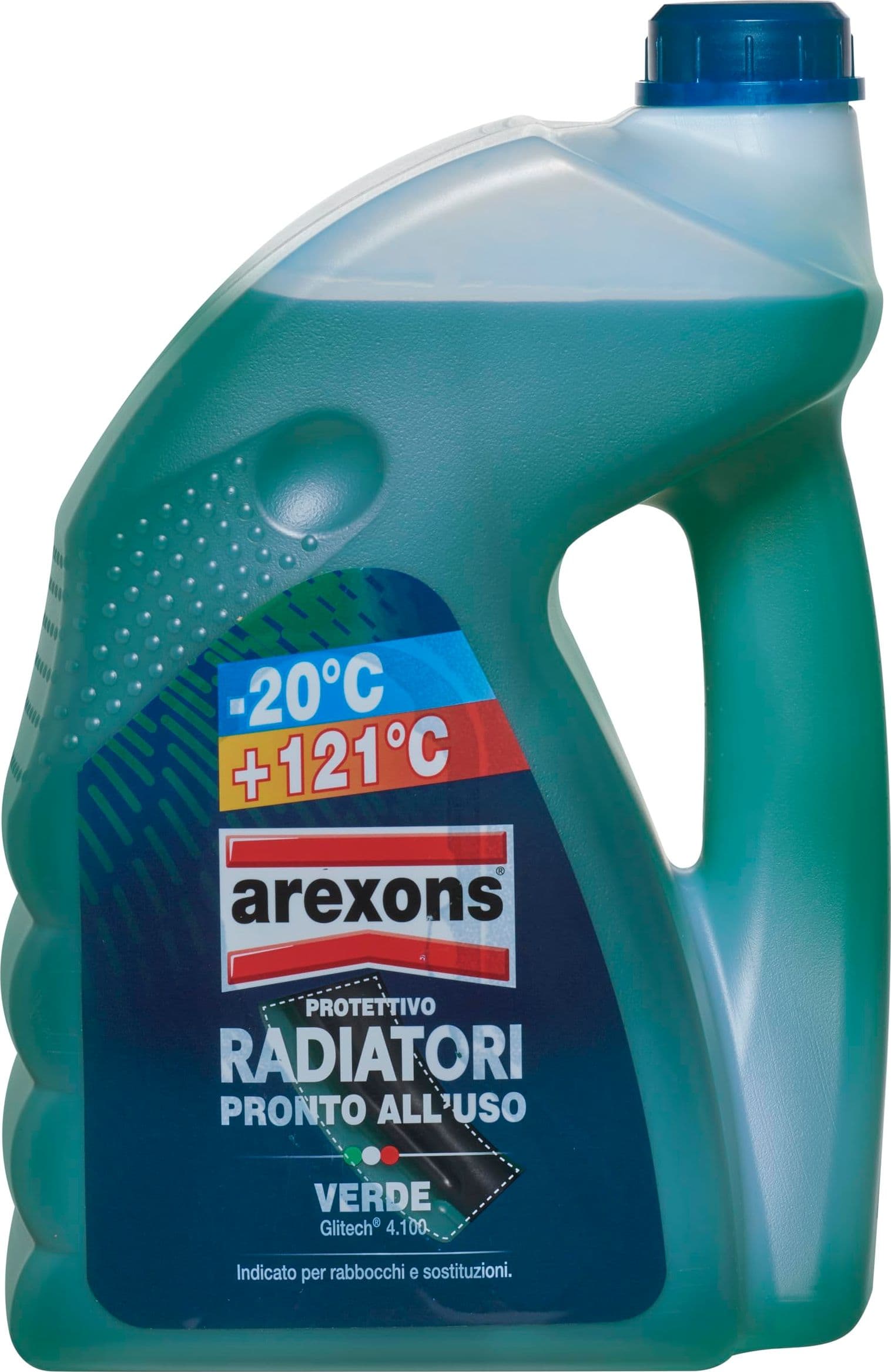 Liquido Radiatori Pronto All Uso Verde Arexons 4,5 l