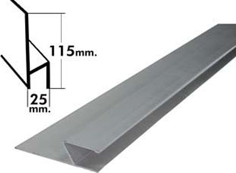 Stadie Profilo H in Alluminio 200 Cmh - 2
