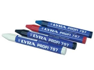 Gessetto Professionale a Base Olio (797) Rosso Lyra 12 Pezzi - 2
