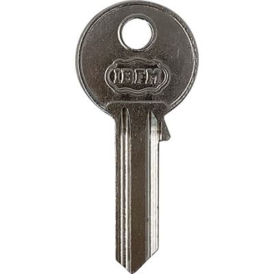 Chiave Piatta Ibfm K5 Originale Ottone Nichelato 10 Pezzi - 2