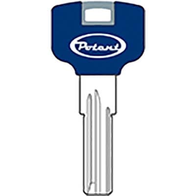 Chiave Punzonata Potent 3400KB Originale Ottone Nichelato 10 Pezzi - 2
