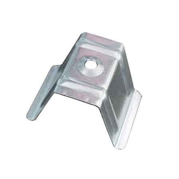 Cappellotto Greca Alto 25 mm 50 x 25 x 41H Zincato 200 Pezzi - 2