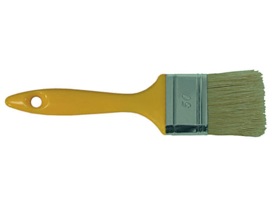 Pennellesse Setola Bionda Manico Plastica 20 MMX12X40 Feudo 12 Pezzi - 2