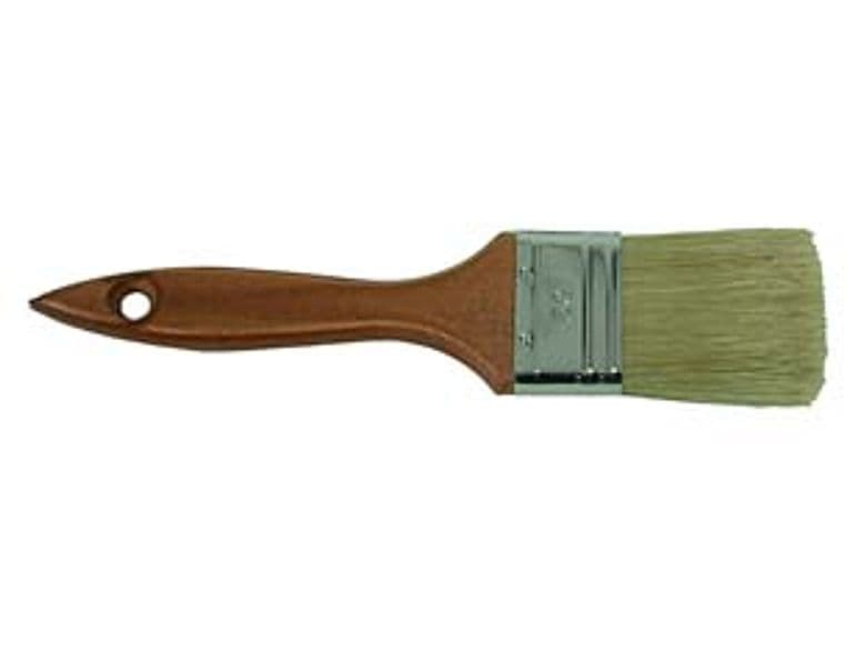 Pennellesse Setola Bionda Manico Legno 20 MMX12X43 Feudo 12 Pezzi - 2