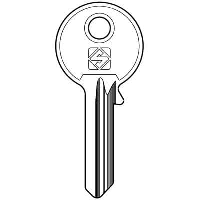 Chiave Piatta Universale UL059 Silca Acciaio Nichelato 100 Pezzi - 2