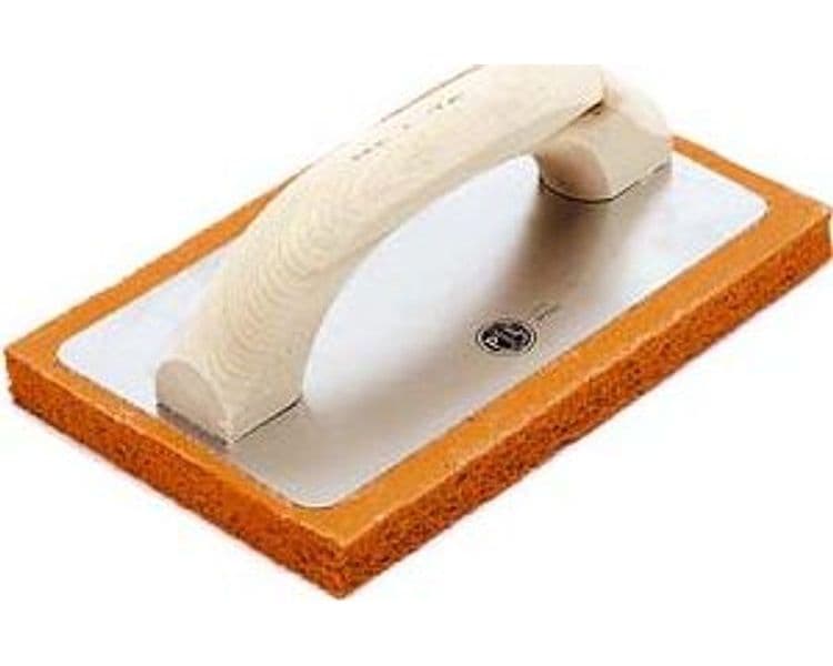Frattone in Spugna Arancio Manico Legno ART.820 21,5 CMX13,5 ART.820 1 – Pavan