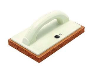 Frattone in Gomma Normalemedia Arancio Supporto in PVC ART.878 Cod 424837 - 2