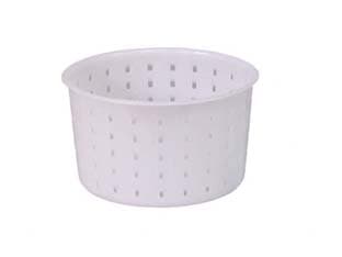 Forma per Formaggio Caciotta 700 g Ø Superiore 11,6 cm Ø Inferiore 10 Pezzi - 2