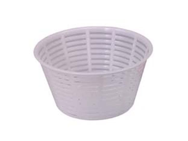 Fuscella per Ricotta 300 g Ø Superiore 12 cm Ø Inferiore 8 CMX6,3H 50 Pezzi – Autres