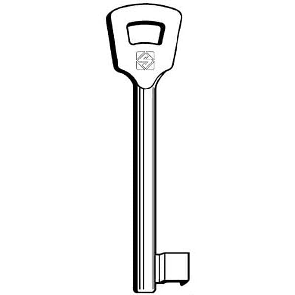Chiave Patent 5NFHL Silca Zama Nichelata Satinata 5 Pezzi - 2