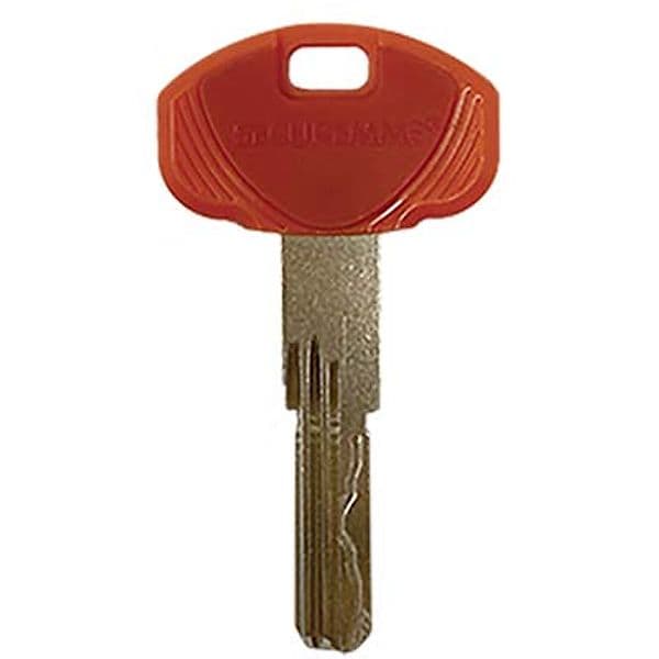 Chiave Punzonata Securemme Evo K64 Hand Ottone Nichelato 5 Pezzi