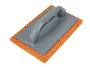 Frattone in Spugna Arancio Manico Plastica 22 CMX14 3 Pezzi - 2