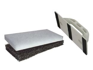 Frattone con Feltri per Pulitura Piastrelle 12 CMX25 - 2