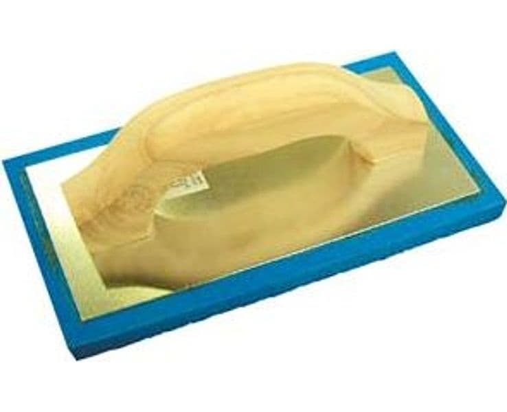 Frattone in Spugna Blu Manico Legno 23,5 CMX10,5 Alte 2 Pezzi - 2
