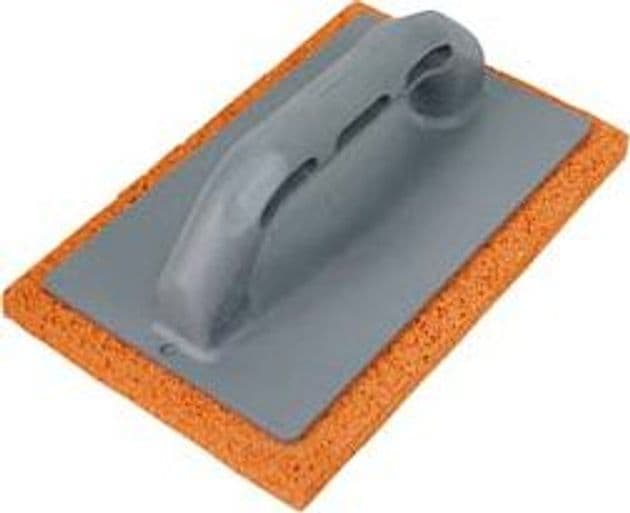 Frattone in Spugna Arancio Manico Plastica 24 CMX10 3 Pezzi