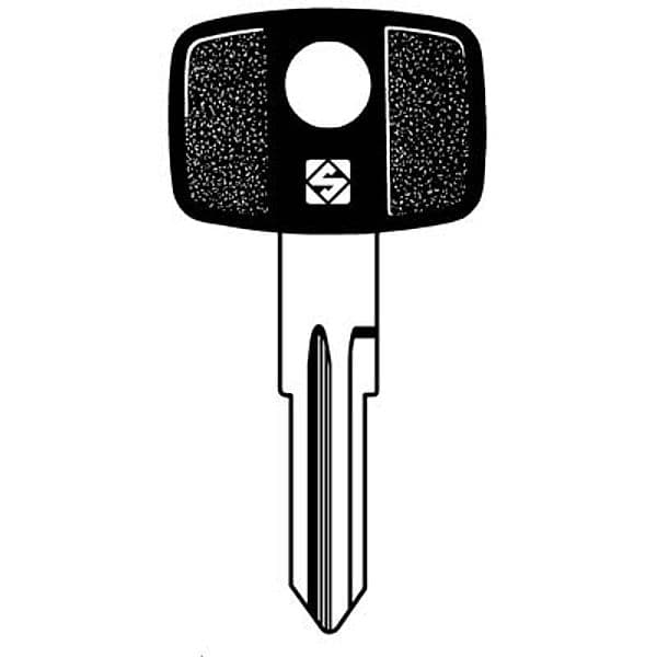 Chiave Auto Daewoo HU46P Silca Acciaio Nichelato 5 Pezzi - 2